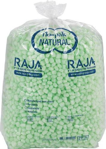Produktbild Raja Lose Füllchips FL5 Grün Maisstärke (1 x)