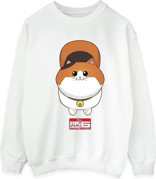 Disney Big Hero 6 Baymax Kitten Face Sweatshirt (XL)