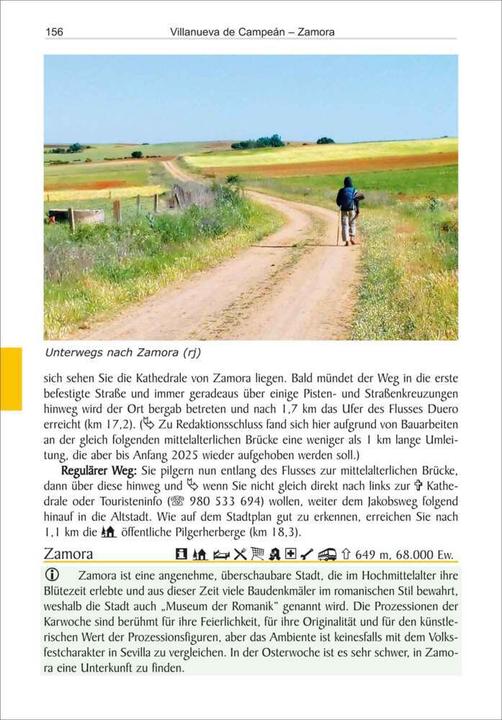 Produktbild Spanien: Jakobsweg Via de la Plata 200000 (Deutsch, Raimund Joos, 2023)