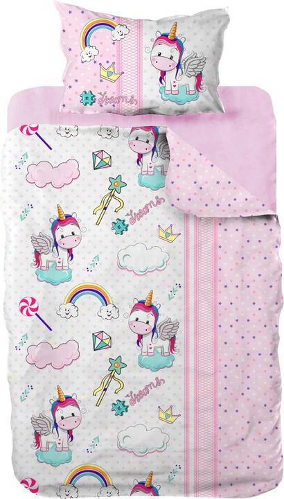 Image du produit Cotton Box Unicorn (100 x 135 cm, 40 x 60 cm, 35 x 45 cm)