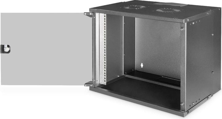 Productafbeelding Digitus 19" 9U-behuizing voor wandmontage, SOHO PRO 459 x 540 x 400 mm, zwart (9 HE, 19 inch rek)