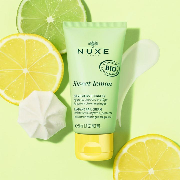 Actual product image Nuxe Sweet lemon care duo for hands and lips (30 ml)