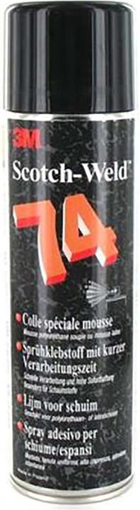 Actual product image 3M Scotch-Weld 74 Adhesive Spray (520 g, 500 ml)