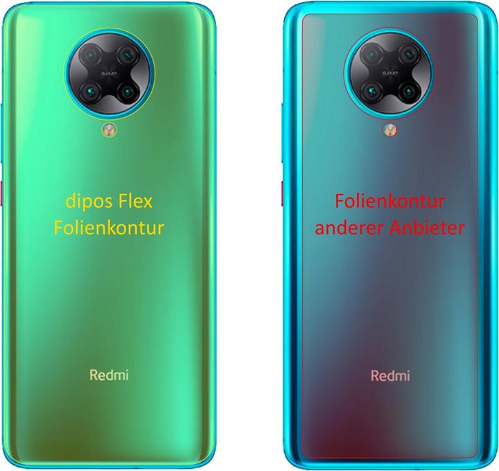 Produktbild Dipos Displayschutzfolie Full-Cover 3D (2 Stück, Xiaomi Redmi K30 Pro)
