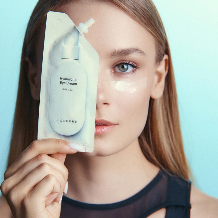 Image du produit Hidehere Crème pour les yeux à l'acide hyaluronique (Crème, 25 ml, Jour + nuit)
