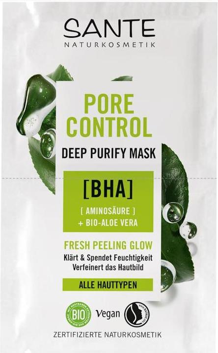 Actual product image Sante Deep cleansing pore control mask 8 ml (8 ml)
