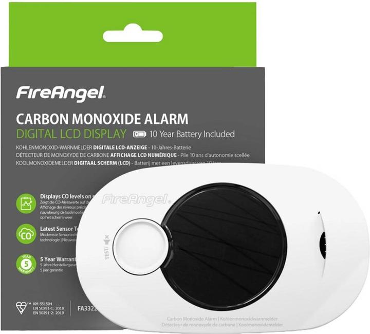 Produktbild FireAngel Kohlenmonoxidmelder