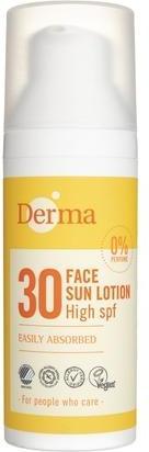 Actual product image Deroma Derma Sun Face Cream SPF 30 50ml (Sun cream face, SPF 30, 50 ml)
