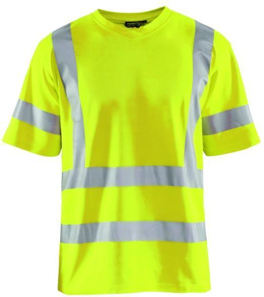 Actual product image Blakläder unisex high visibility shirt 3380 yellow size 3XL