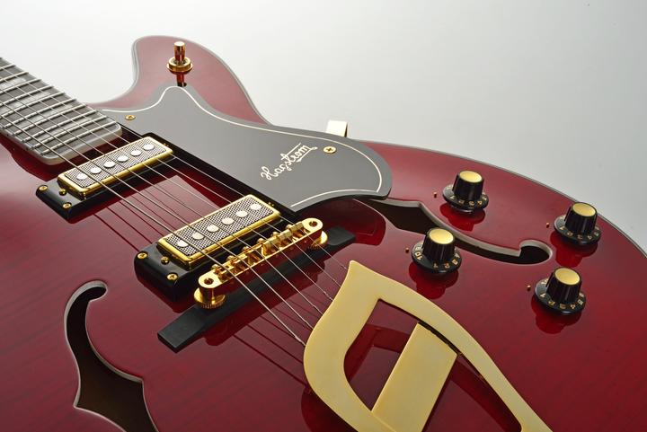 Produktbild Hagstrom E-Gitarre, 67' Viking, Wild Cherry Transparent (E-Gitarre, Ahornholz)