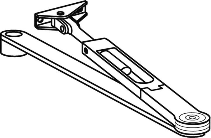 Actual product image Dormakaba Snap-in locking linkage (French window, Entrance door, Wooden door, Room door, Indoor)