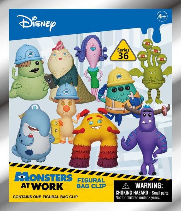 Actual product image Monogram Int. Monster AG 3D PVC bag tags Series 36 Display (24)
