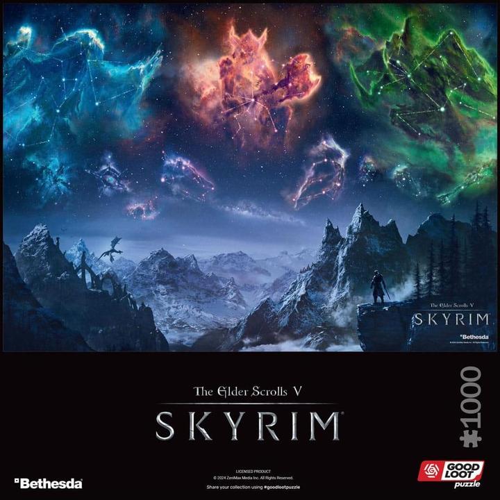 Actual product image Good Loot The Elder Scrolls V Skyrim Mass Puzzle (1000 pieces)