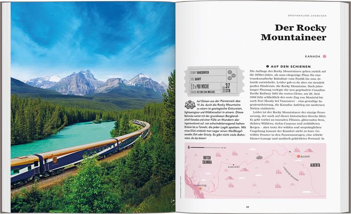 Produktbild Bildband Spektakuläre Zugreisen (Deutsch, Lonely Planet, 2024)