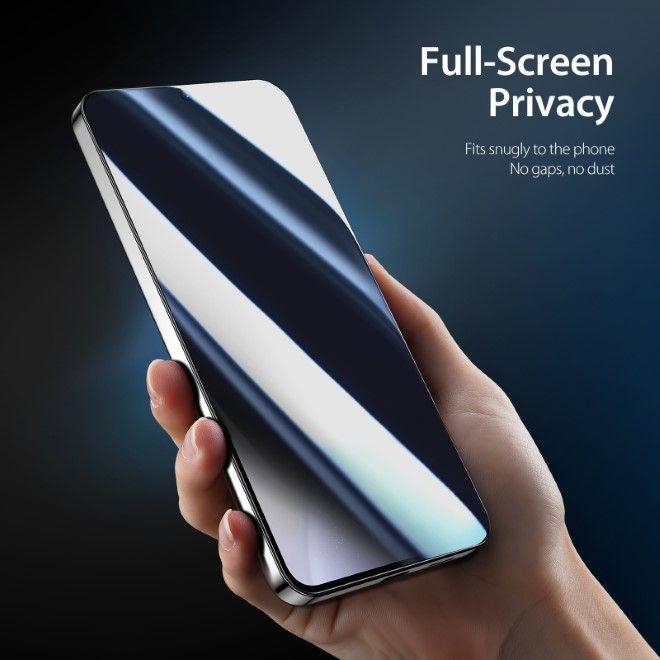 Actual product image Dux Ducis Schutzglas mit Privacy Sichtschutz (1 Piece, Samsung Galaxy S25)