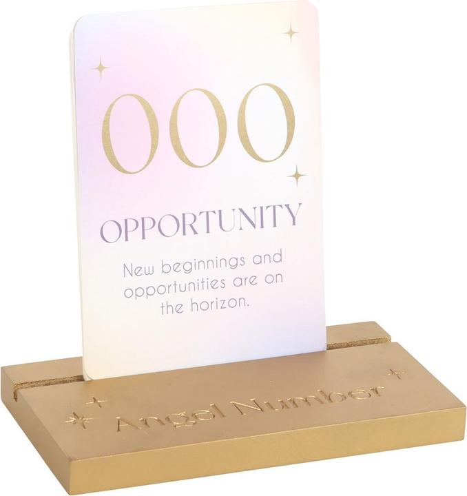 Produktbild Something Different Angel Affirmation Nummer Grusskarten mit Halter (10 Stk.)