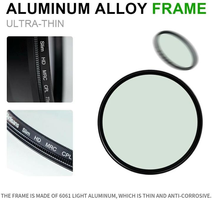 Actual product image 7artisans Polarizing filter CPL - 49 mm (49 mm, Polarizing filter)