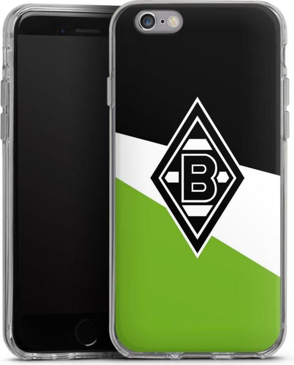Produktbild DeinDesign Silikon Hülle für Apple iPhone 6s Handyhülle Case Smartphone Schutzhülle Borussia Mönchengladbach (Apple iPhone 6s)