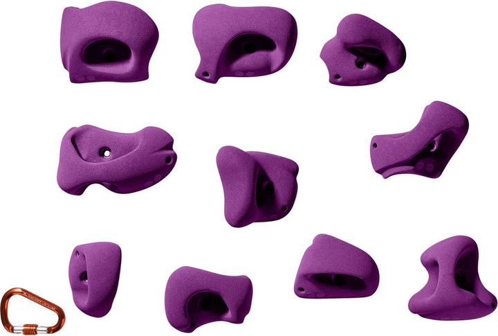 Produktbild Entre Prises Klettergriffe Essential Jugs XL ehemals Grab It II (Violett)