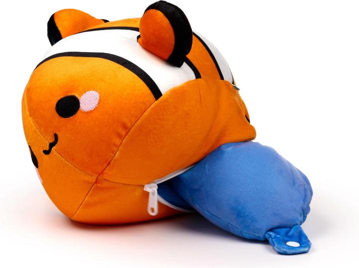 Actual product image Sombo Oreiller de voyage Poisson clown (Head & neck pillow)
