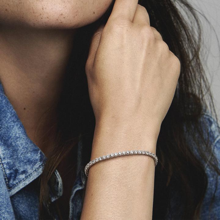 Immagine prodotto Pandora Bracciale da tennis scintillante (18 cm, Argento 925)