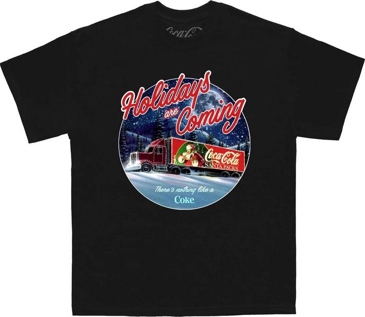Coca Cola Holidays Are Coming TShirt (XL)