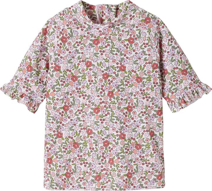 Vertbaudet Mädchen Baby-Set mit UV-Schutz: Shirt, Badehose & Sonnenhut Oeko-Tex (86)