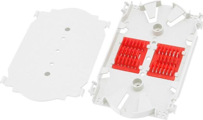 Extralink 24 Core Fibre Optic Splice Tray Single Hole