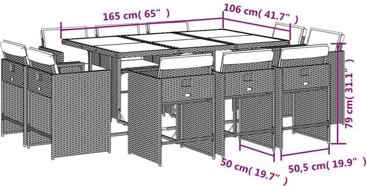 Image du produit VidaXL Sakurai (106 cm)