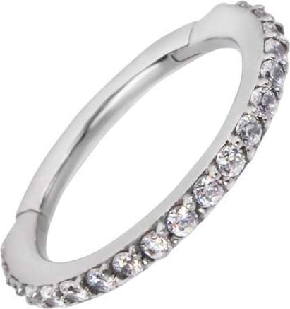 Bijouteria Ohrpiercing (Edelstahl, Kristall)