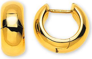 Natsumi Schmuck Klappcreolen Gelbgold 18K/750 Ø 17mm (750/18 K Gelbgold)