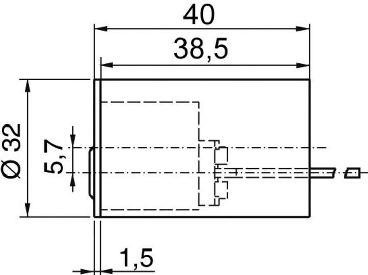 Produktbild Kaba Aussenzylinder Typ 1508 B (Verschlusszylinder)