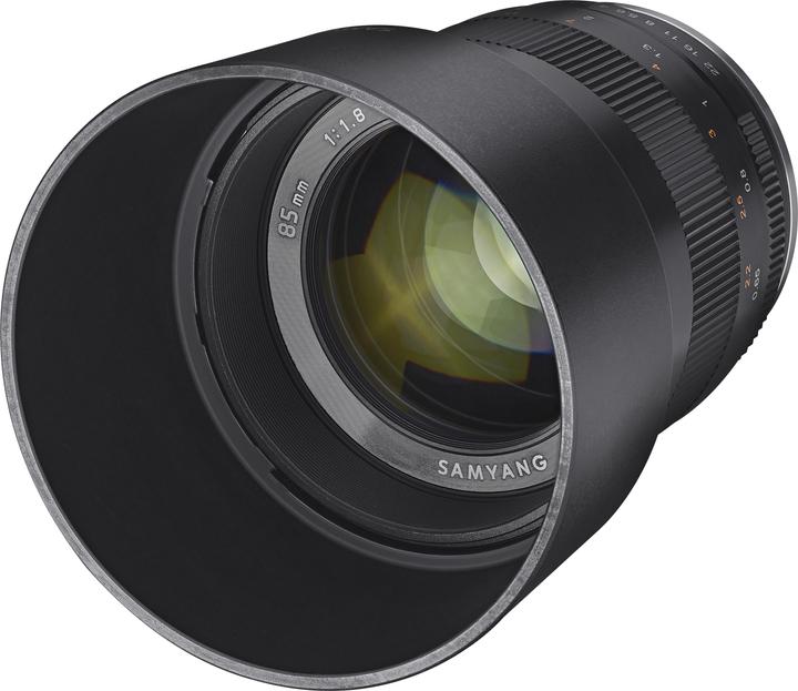 Immagine prodotto Samyang 85mm F1.8 Fuji X (nero) (Fujifilm X, APS-C / DX)
