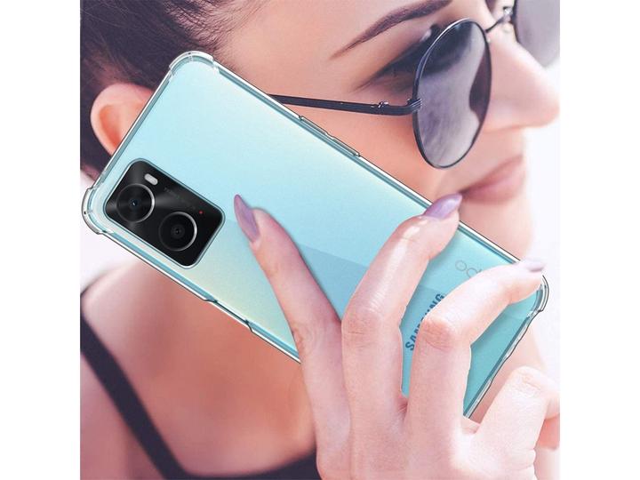 Immagine prodotto Screenguard Oppo A96 4G Custodia Crystal Soft Airbag Bumper (Oppo A96)