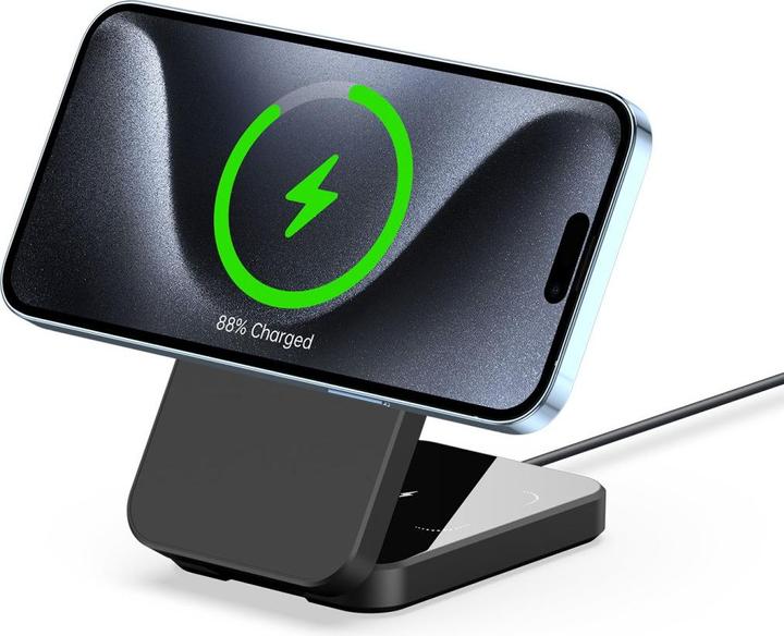 Actual product image Dux Ducis Foldable MagSafe Charger 3 in 1 (15 W)