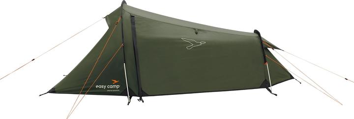 Actual product image Easy Camp Tunnelzelt Sarek 1 (dunkelgr?n/orange, Modell 2025) (Tunnel tent, 1.80 kg, 1 person)
