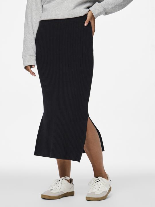Image du produit Pieces Pccrista Hw Midi Knit Skirt Noos Bc (L)