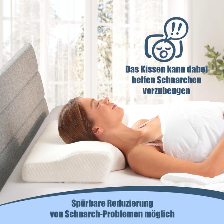 Produktbild Bestschlaf Anti-Schnarch Kissen »Visko« (35 x 60 x 11 cm)