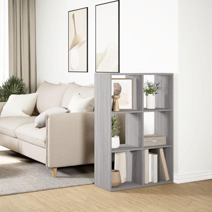 Immagine prodotto VidaXL Divisorio per ambienti Libreria Scaffale in piedi Scaffale per ufficio Scaffale a cubo Scaffale (69,5 x 29 x 103,5 cm)
