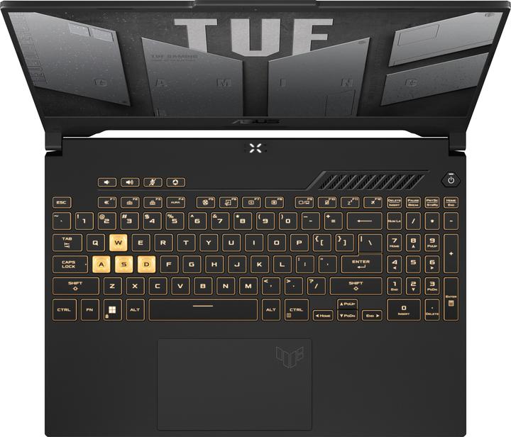 Actual product image ASUS TUF Gaming A15 FA507NVR-LP120W gaming laptop Ryzen 7 7435HS | RTX 4060 | 16 GB | 512 GB SSD (15.60", AMD Ryzen 7 7435HS, 16 GB, 512 GB, Eng. Int.)