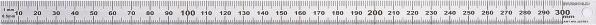 Actual product image Rumold Steel ruler (30 cm)