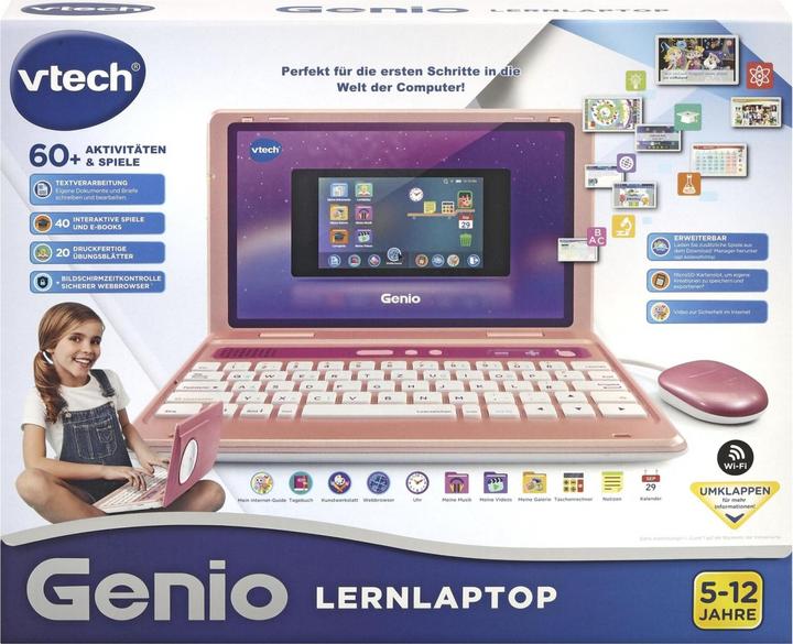 Productafbeelding VTech Genio Lerende Laptop roze (Duits)