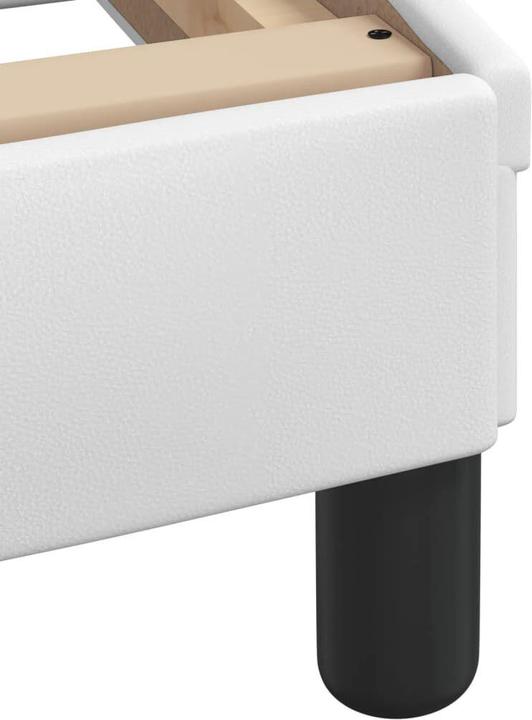 Produktbild VidaXL Bett mit Matratze 80 x 200 cm Kunstleder (80 x 200 cm)