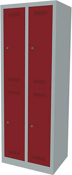 Image du produit Bisley MonoBloc™ Vestiaire, double étage (61 x 50 x 170 cm)