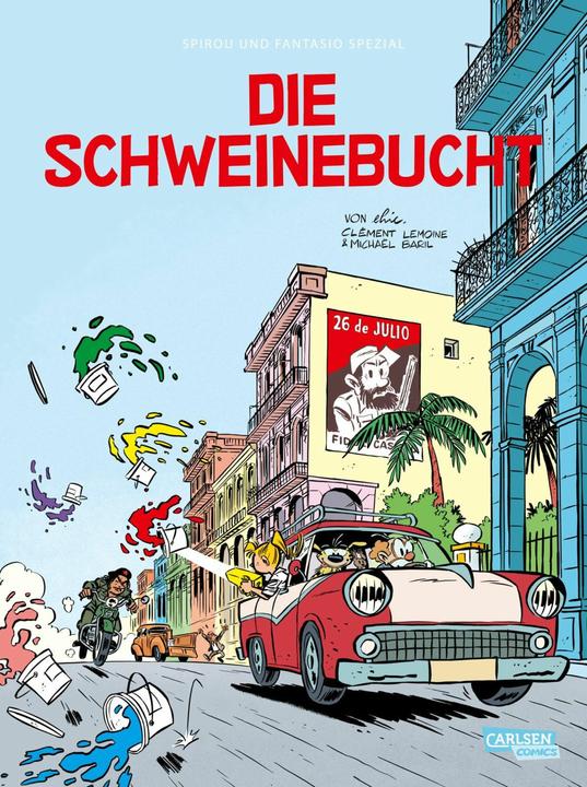 Immagine prodotto Speciale Spirou e Fantasio 43: La Baia dei Porci (Baril, Elric Dufau, Marcel Le Comte, Christophe Lemoine, Tedesco)