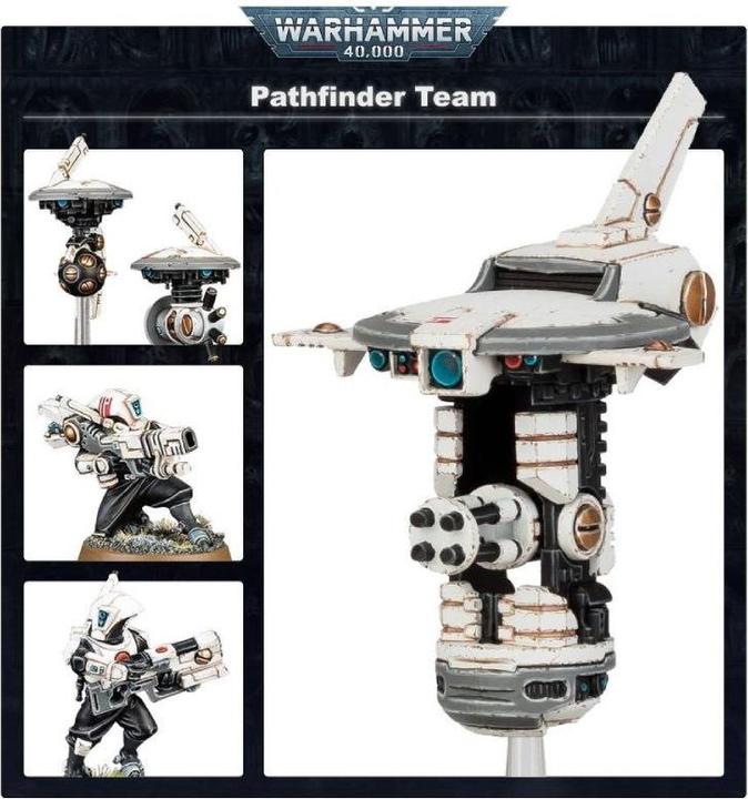 Image du produit Games Workshop Warhammer 40k T"au Empire : Équipe Pathfinder