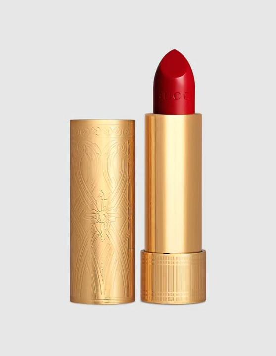 Actual product image Gucci Rouge à Lèvres Satin 25 Goldie Red (25 Goldie Red)