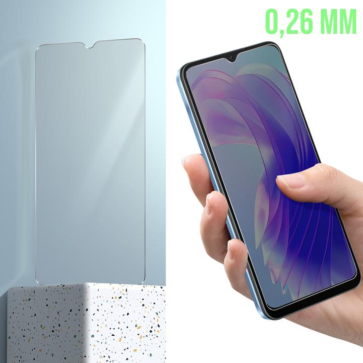 Image du produit Avizar Film de protection d'écran en verre de dureté 9H (1 pièce(s), Oppo A52)
