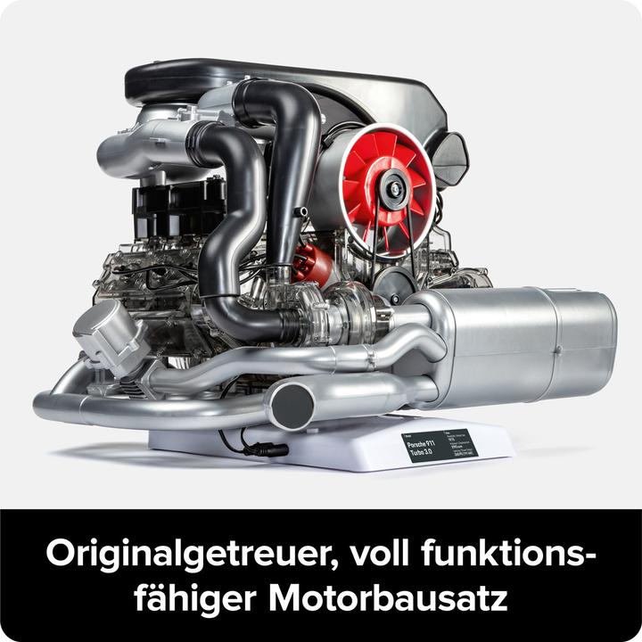 Productafbeelding Franzis Porsche 911 Turbo motor kit