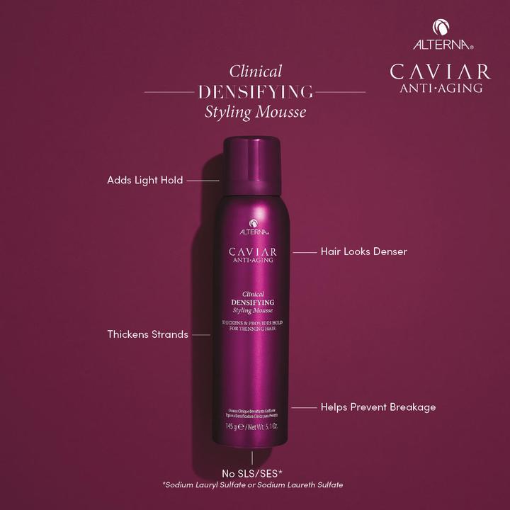 Immagine prodotto Alterna Caviar Clinical - Densifying Styling Foam (145 ml, Agente schiumogeno)
